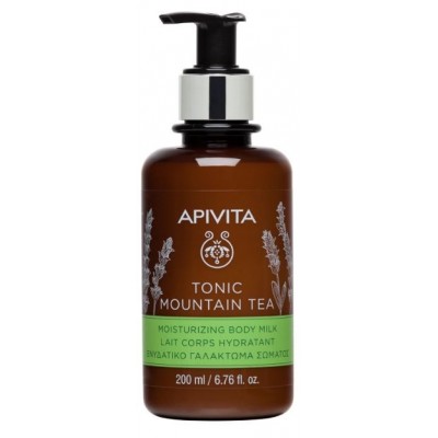 Comprar APIVITA TONIC MOUNTAIN TEA LECHE CORPORAL 200 ML al mejor precio en NuestraFarma, tu farmacia online