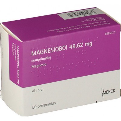 Comprar MAGNESIOBOI 48,62 MG 50 COMPRIMIDOS al mejor precio en NuestraFarma, tu farmacia online