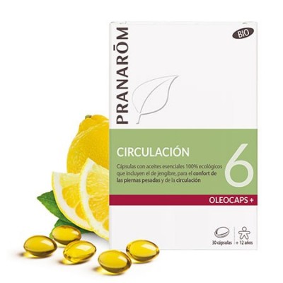 Comprar PRANAROM OLEOCAPS 6 CIRCULACION 30 CAPSULAS al mejor precio en NuestraFarma, tu farmacia online