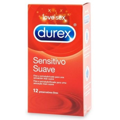 Comprar DUREX SENSITIVO SUAVE PRESERVATIVOS 12 UNIDADES al mejor precio en NuestraFarma, tu farmacia online