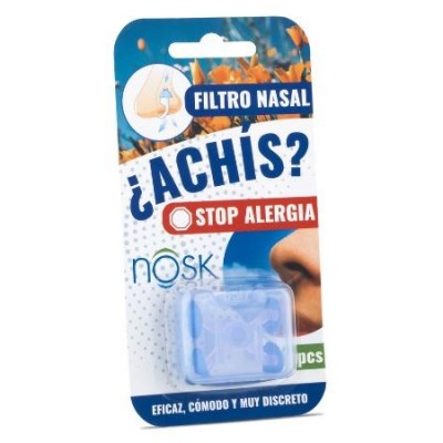 Comprar FILTRO NASAL NOSK TALLA PEQUEÑA (M) 2 U al mejor precio en NuestraFarma, tu farmacia online