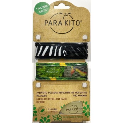 Comprar PARAKITO PULSERA ADULTO 2 U al mejor precio en NuestraFarma, tu farmacia online