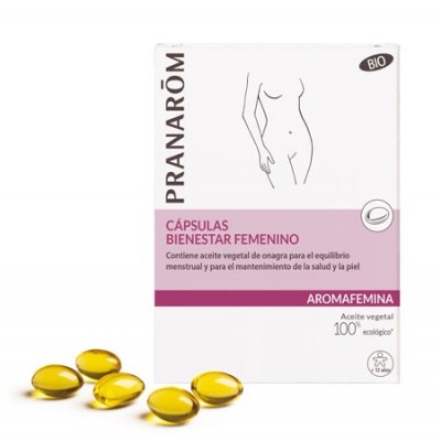Comprar AROMAFEMINA BIENESTAR FEMENINO BIO 30 CAPSULAS al mejor precio en NuestraFarma, tu farmacia online