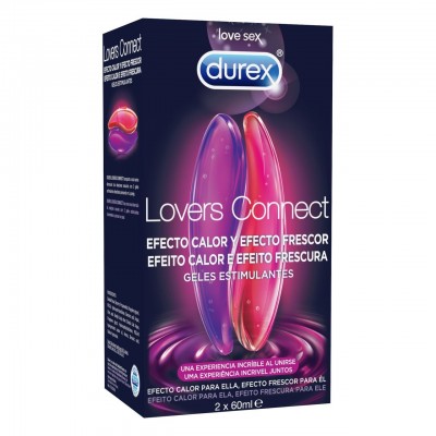Comprar DUREX LOVERS CONNECT 2 X 60 ML al mejor precio en NuestraFarma, tu farmacia online