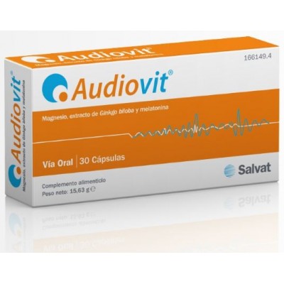 Comprar AUDIOVIT 30 CAPSULAS al mejor precio en NuestraFarma, tu farmacia online