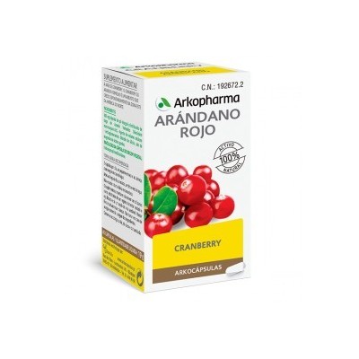 Comprar ARKOCAPSULAS ARANDANO ROJO 50 CAPSULAS al mejor precio en NuestraFarma, tu farmacia online