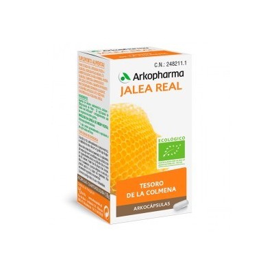 Comprar ARKOCAPSULAS JALEA REAL BIO 50 CAPSULAS al mejor precio en NuestraFarma, tu farmacia online