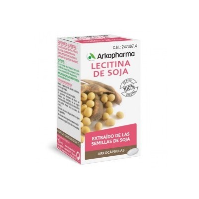 Comprar ARKOCAPSULAS LECITINA DE SOJA 42 CAPSULAS al mejor precio en NuestraFarma, tu farmacia online