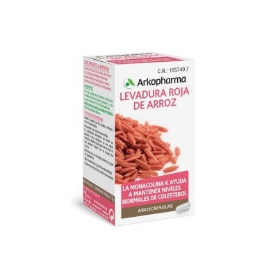 Comprar ARKOCAPSULAS LEVADURA ROJA DE ARROZ 45 CAPSULAS al mejor precio en NuestraFarma, tu farmacia online