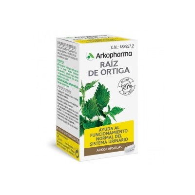 Comprar ARKOCAPSULAS RAIZ DE ORTIGA 45 CAPSULAS al mejor precio en NuestraFarma, tu farmacia online