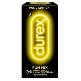 DUREX MUSIC FUN MIX 10 PRESERVATIVOS