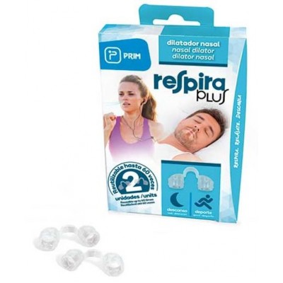 Comprar RESPIRAPLUS DILATADOR NASAL PRIM 2 U al mejor precio en NuestraFarma, tu farmacia online