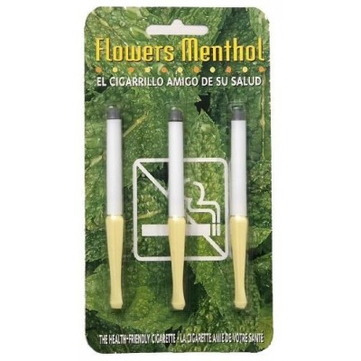 Comprar FLOWERS CIGARRILLOS MENTHOL 2 PIEZAS 3 UNIDADES al mejor precio en NuestraFarma, tu farmacia online