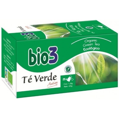 Comprar BIO3 TE VERDE INFUSION 25 SOBRES al mejor precio en NuestraFarma, tu farmacia online