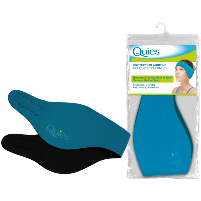 Comprar QUIES BANDA NEOPRENO PROTECTORA OIDOS TALLA PEQUEÑA al mejor precio en NuestraFarma, tu farmacia online