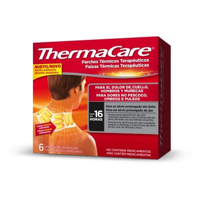 Comprar THERMACARE PARCHE TERMICO CUELLO HOMBROS MUÑECAS 6 U al mejor precio en NuestraFarma, tu farmacia online