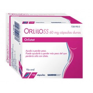 ORLILOSS 60 mg 120 CAPSULAS