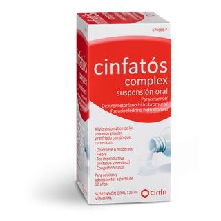 CINFATOS COMPLEX SUSPENSION ORAL 1 FRASCO 125 ml
