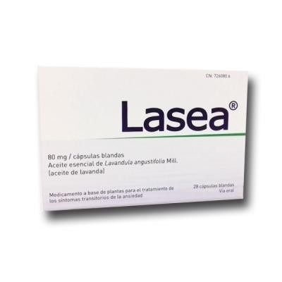 Comprar LASEA 80 MG 28 CAPSULAS BLANDAS al mejor precio en NuestraFarma, tu farmacia online