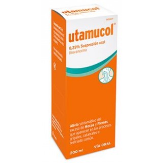 UTAMUCOL 2,5 mg/ml SUSPENSION ORAL 1 FRASCO 200 ml
