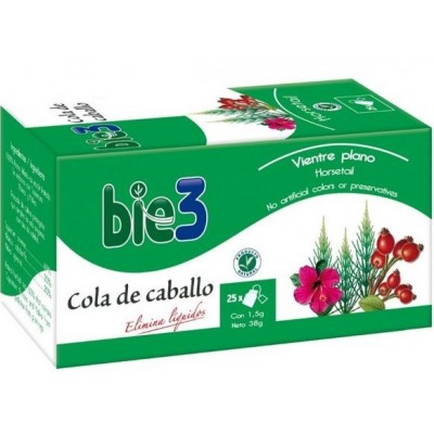 Comprar BIE3 COLA DE CABALLO 1.5 G 25 FILTROS al mejor precio en NuestraFarma, tu farmacia online