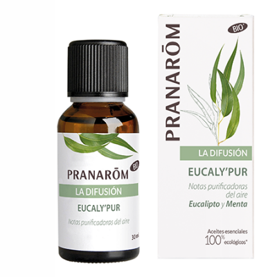 Comprar PRANAROM EUCALYPUR MEZCLA DIFUSOR BIO EUCALIPTO Y MENTA 30 ML al mejor precio en NuestraFarma, tu farmacia online