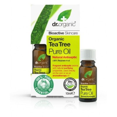 Comprar DR ORGANIC ARBOL DE TE ACEITE PURO 10 ML al mejor precio en NuestraFarma, tu farmacia online