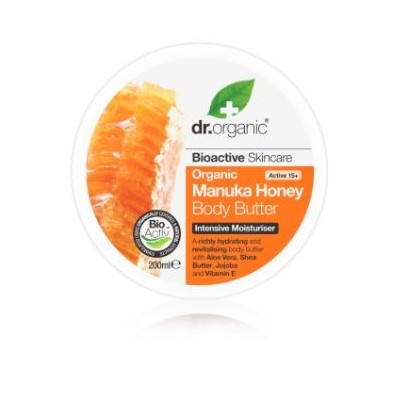 Comprar DR ORGANIC MIEL DE MANUKA CREMA CORPORAL 200 ML al mejor precio en NuestraFarma, tu farmacia online