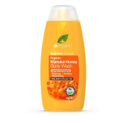 Comprar DR ORGANIC MIEL DE MANUKA GEL DE DUCHA 250 ML al mejor precio en NuestraFarma, tu farmacia online