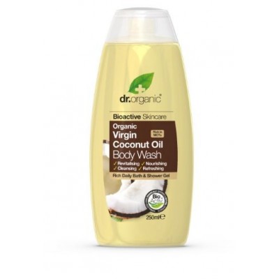 Comprar DR ORGANIC ACEITE DE COCO GEL DE DUCHA 250 ML al mejor precio en NuestraFarma, tu farmacia online
