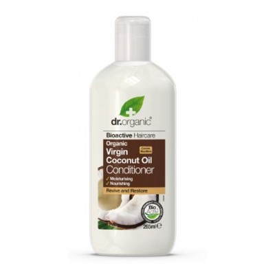Comprar DR ORGANIC ACEITE DE COCO ACONDICIONADOR 265 ML al mejor precio en NuestraFarma, tu farmacia online