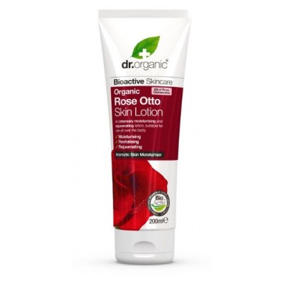 Comprar DR ORGANIC ROSA DE DAMASCO LOCION CORPORAL 200 ML al mejor precio en NuestraFarma, tu farmacia online