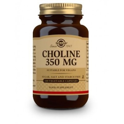 Comprar SOLGAR COLINA 350MG 100 CAPSULAS VEGETALES al mejor precio en NuestraFarma, tu farmacia online