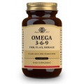 SOLGAR OMEGA 3-6-9 (PESCADO-LINO-BORRAJA) 120 CAPSULAS BLANDAS