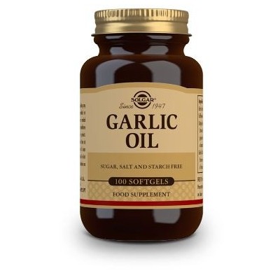 Comprar SOLGAR ACEITE DE AJO 100 CAPSULAS BLANDAS al mejor precio en NuestraFarma, tu farmacia online