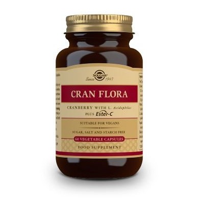 Comprar SOLGAR CRAN FLORA 60 CAPSULAS VEGETALES al mejor precio en NuestraFarma, tu farmacia online
