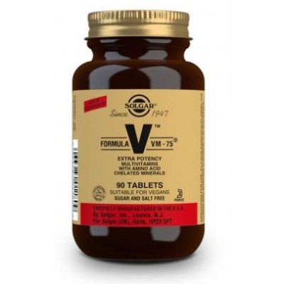 Comprar SOLGAR FORMULA VM-75 90 COMPRIMIDOS al mejor precio en NuestraFarma, tu farmacia online