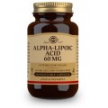 SOLGAR ACIDO ALFA LIPOICO 60MG 30 CAPSULAS VEGETALES