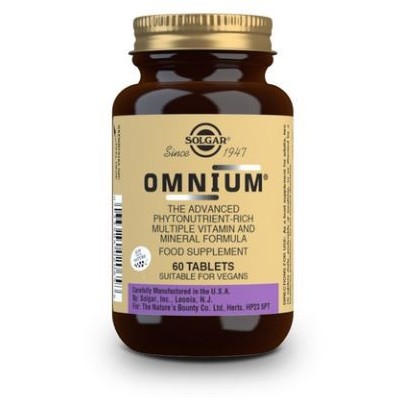 Comprar SOLGAR OMNIUM 60 COMPRIMIDOS al mejor precio en NuestraFarma, tu farmacia online