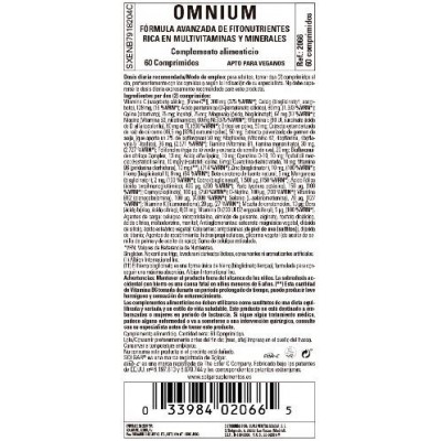 Comprar SOLGAR OMNIUM 60 COMPRIMIDOS al mejor precio en NuestraFarma, tu farmacia online