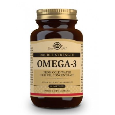 Comprar SOLGAR OMEGA-3 ALTA CONCENTRACION 60 CAPSULAS BLANDAS al mejor precio en NuestraFarma, tu farmacia online