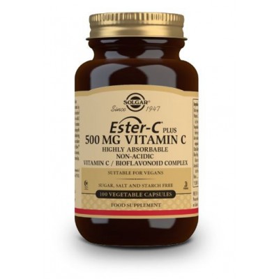 Comprar SOLGAR ESTER-C PLUS VITAMINA C 500MG 100 CAPSULAS VEGETALES al mejor precio en NuestraFarma, tu farmacia online