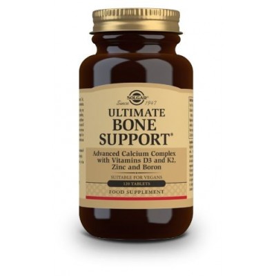 Comprar SOLGAR ULTIMATE BONE SUPPORT 120 COMPRIMIDOS al mejor precio en NuestraFarma, tu farmacia online