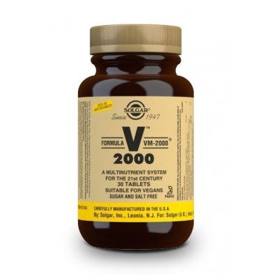 Comprar SOLGAR FORMULA VM-2000 30 COMPRIMIDOS al mejor precio en NuestraFarma, tu farmacia online