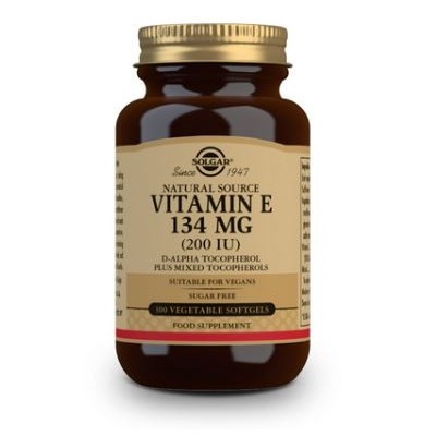 Comprar SOLGAR VITAMINA E "SECA" 200UI (134MG) 50 CAPSULAS VEGETALES al mejor precio en NuestraFarma, tu farmacia online