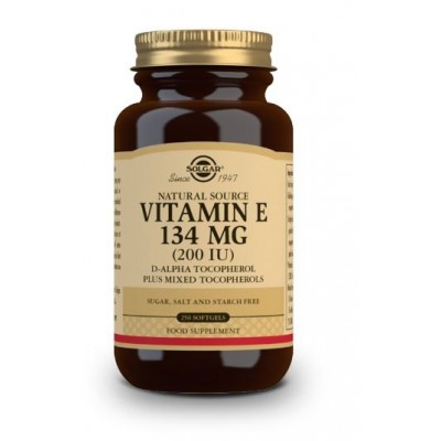 Comprar SOLGAR VITAMINA E 400UI (268MG) 250 CAPSULAS BLANDAS al mejor precio en NuestraFarma, tu farmacia online