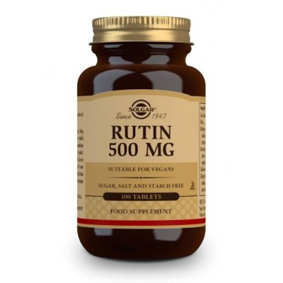 Comprar SOLGAR RUTINA 500MG 100 COMPRIMIDOS al mejor precio en NuestraFarma, tu farmacia online