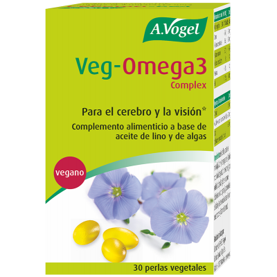 Comprar VEG-OMEGA 3 COMPLEX A.VOGEL 30 CAPSULAS al mejor precio en NuestraFarma, tu farmacia online