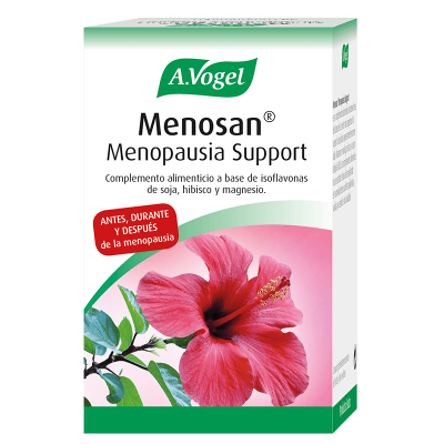 Comprar MENOSAN MENOPAUSIA SUPPORT E.VOGEL 60 COMPRIMIDOS al mejor precio en NuestraFarma, tu farmacia online