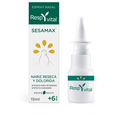 Comprar RESPYVITAL SESAMAX NARIZ RESECA Y DOLORIDA SPRAY NASA 15 ML al mejor precio en NuestraFarma, tu farmacia online